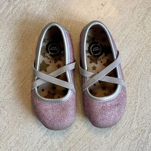 VGUC Livie & Luca Pink Sparkly Flats